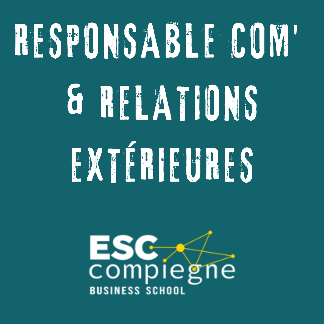 image qui illustre l'expérience professionnelle de responsable communication et relations extérieures